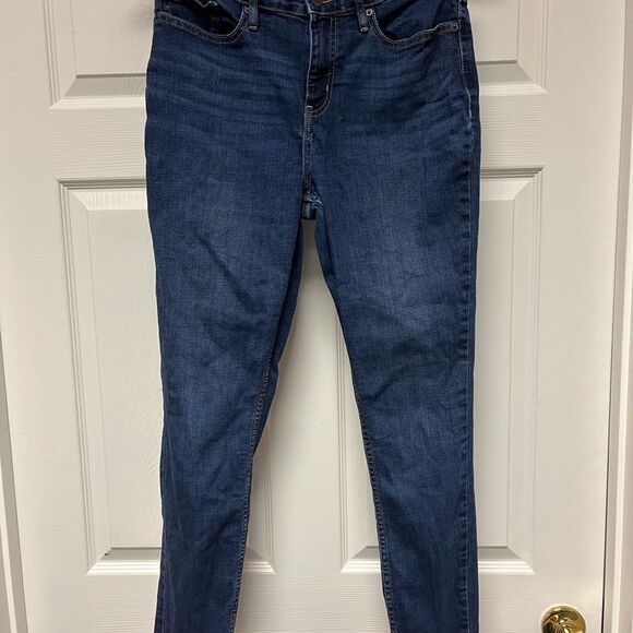 Calvin Klein Slim Straight Leg Raw Hem Jeans sz 10P/30 - Picture 7 of 7